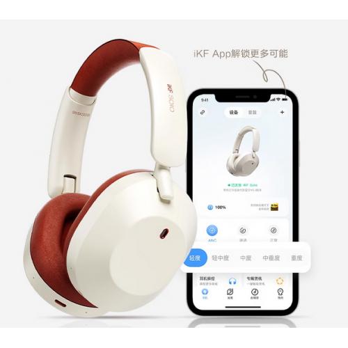 【怪兽级降噪】iKF Solo头戴式耳机主动降噪anc无线蓝牙新款消噪